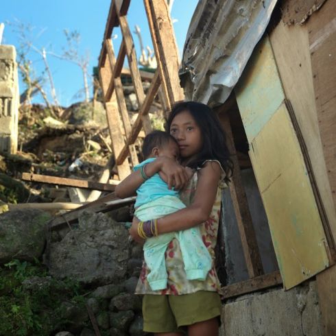 Extreme Stürme wie Taifun Haiyan und andere Auswirkungen des Klimawandels bedrohen die Lebensgrundlage von Millionen von Menschen. (Foto: CARE/ Peter Caton)