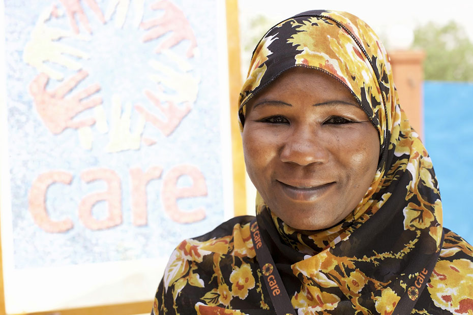 Fatouma Zara Soumana travaille pout CARE au Niger: (Photo 16102)