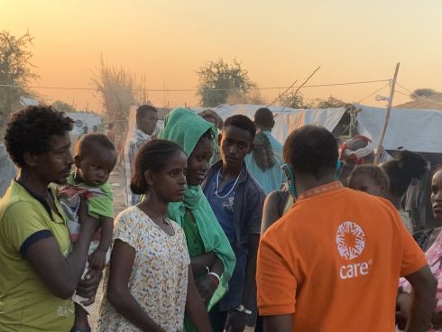 CARE rencontre des réfugiés au Soudan