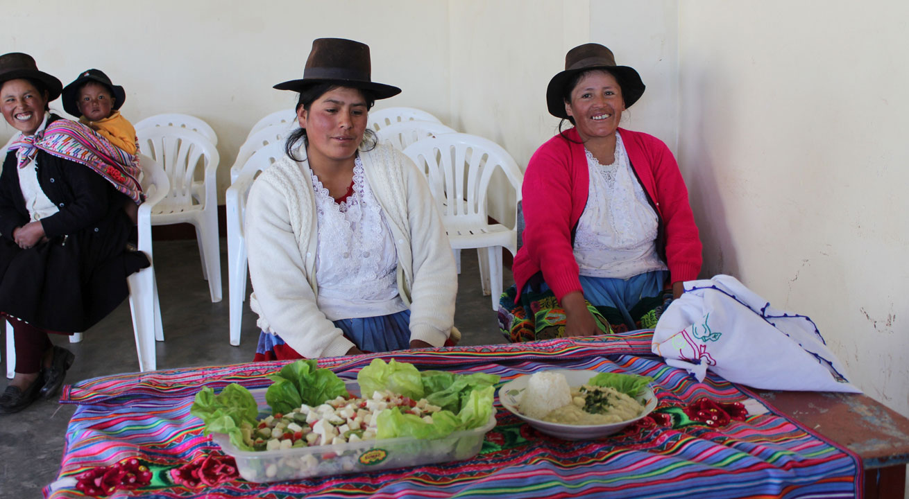 Avec une alimentation équilibrée, certaines maladies pourraient être évitées. Photo: CARE