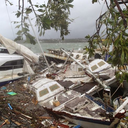 Der Wirbelsturm Pam hat auf den Inseln von Vanuatu verheerende Zerstörung angerichtet. (Foto: CARE)